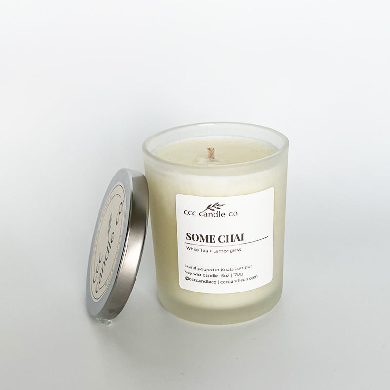 SOME CHAI – White Tea & Lemongrass Candle