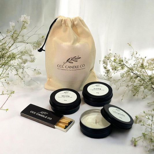 Travel Candle Trio Set