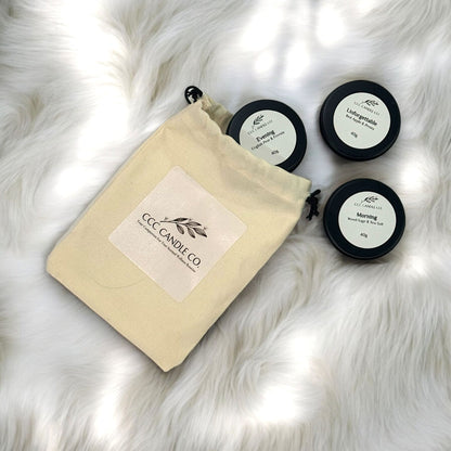 Travel Candle Trio Set