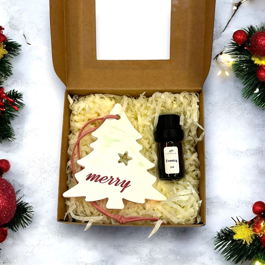 Christmas Tree Aroma Stone Set