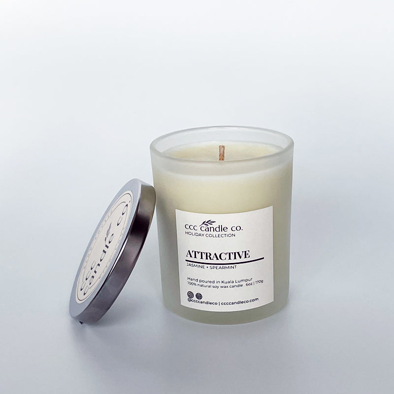 ATTRACTIVE – Jasmine & Spearmint Candle