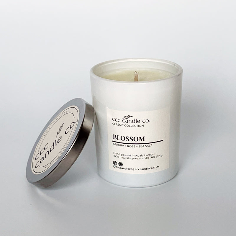 BLOSSOM – Sakura & Rose & Sea Salt Candle