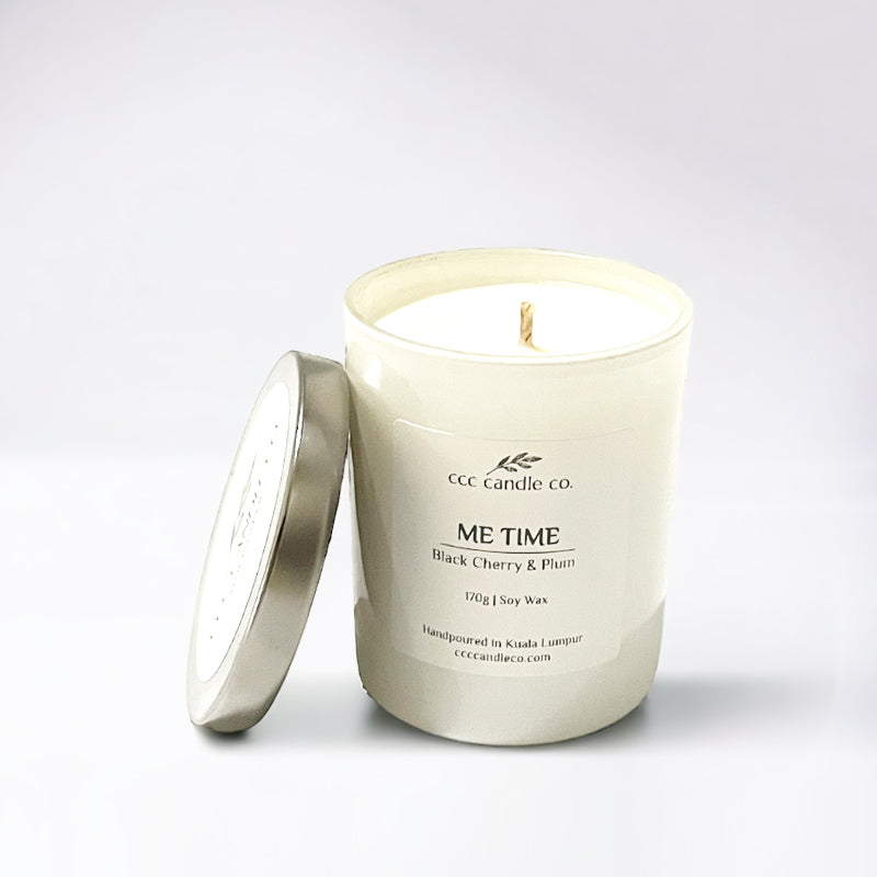 ME TIME - Black Cherry & Plum Candle