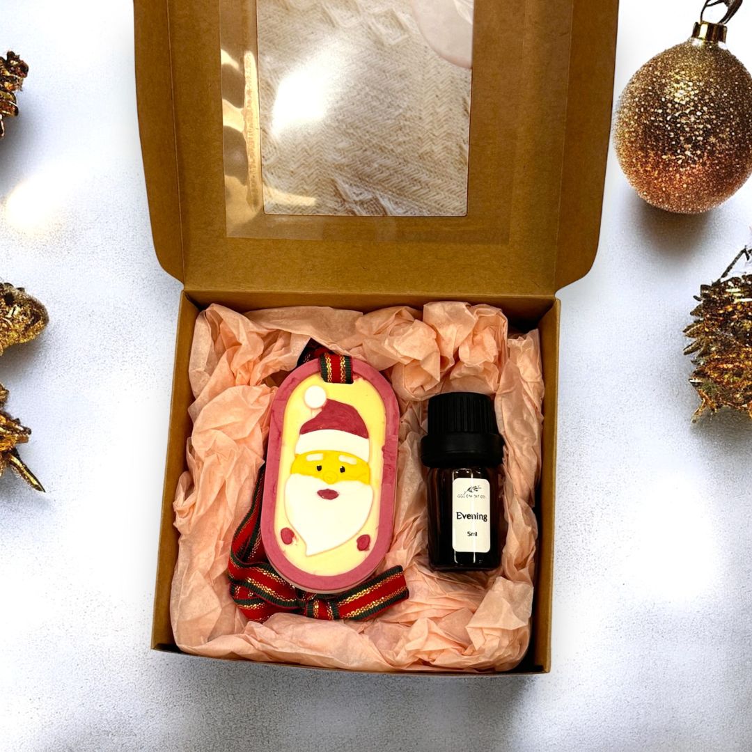 Santa Hanging Aroma Stone Set