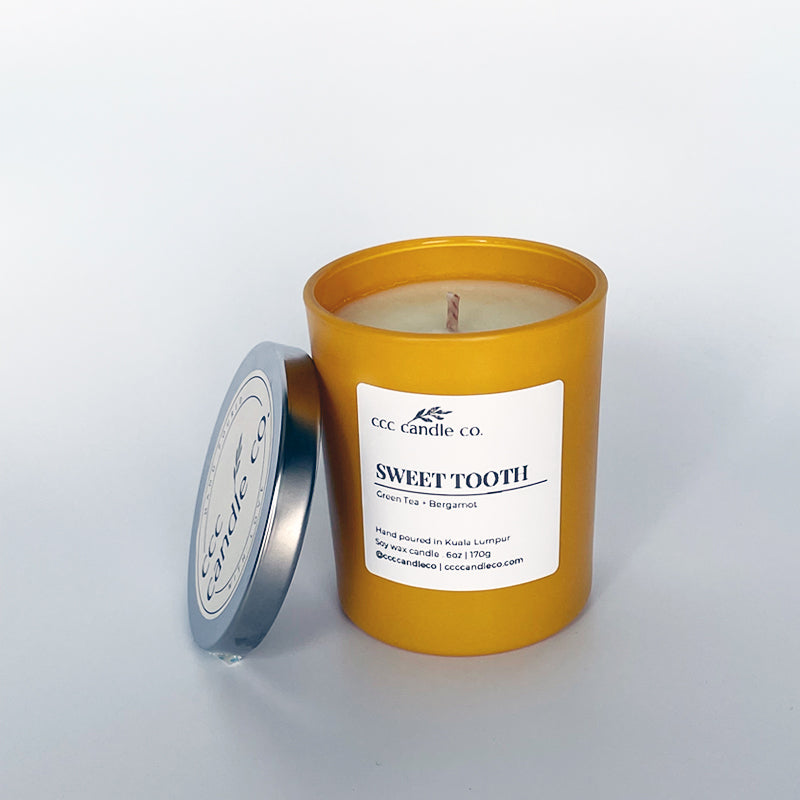 SWEET TOOTH – Green Tea & Bergamot Candle