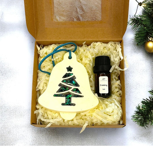 Sparkly Christmas Tree Aroma Stone Set